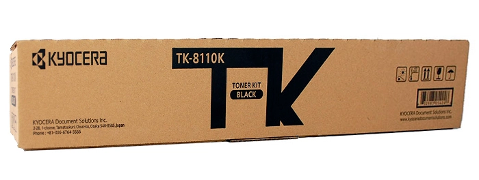 Тонер картридж Kyocera TK-8110K, черный