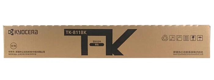 Тонер картридж Kyocera TK-8118K, черный